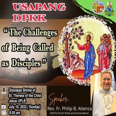 The Challenges of Being Called as Disciples July Edition 2022
