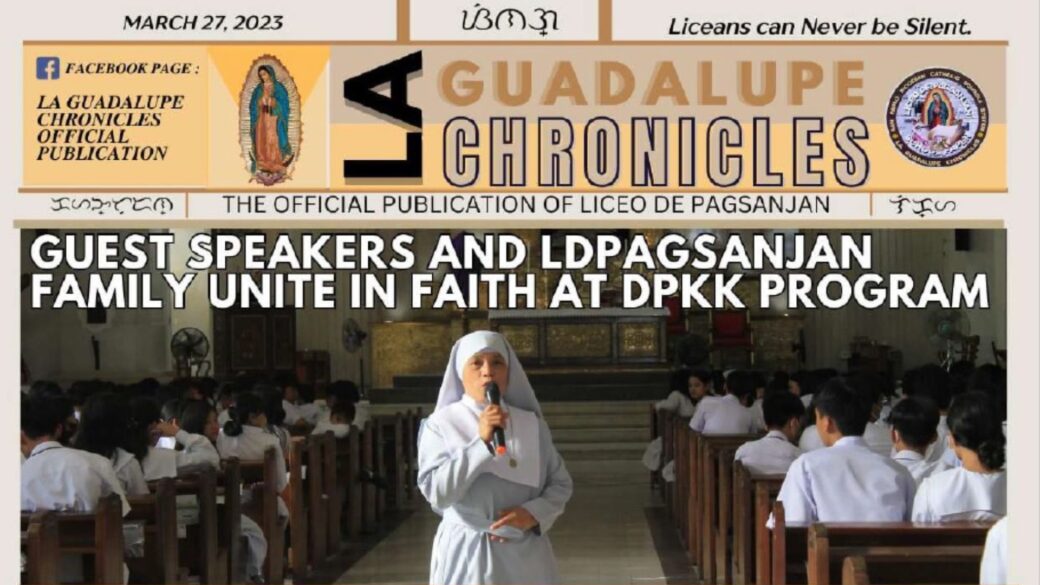 La Guadalupe Chronicles: Guest Speakers and LDPagsanjan Family Unite in Faith at DPKK Program