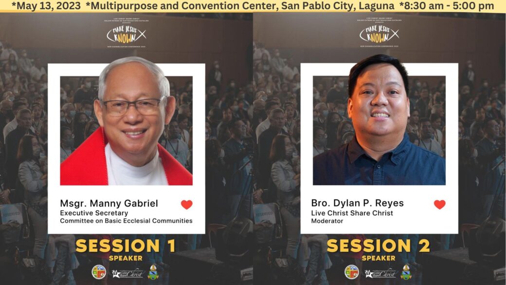 NEW EVANGELIZATION CONFERENCE 2023 PLENARY SESSION SPEAKERS