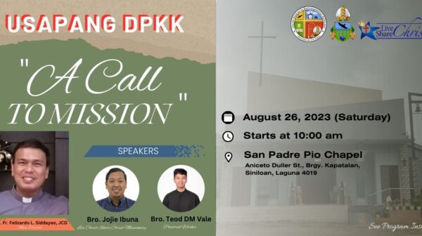 USAPANG DPKK : A CALL TO MISSION